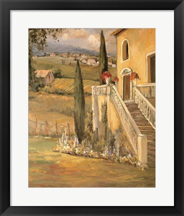 Framed Scenic Italy IX Print