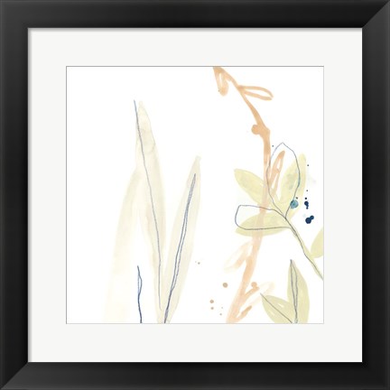 Framed Botany Gesture I Print