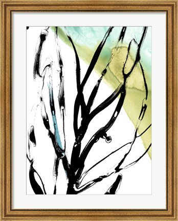 Framed Tropical Moderne V Print