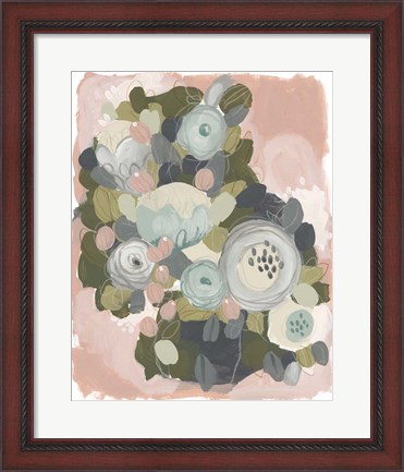 Framed Blossom Cascade I Print