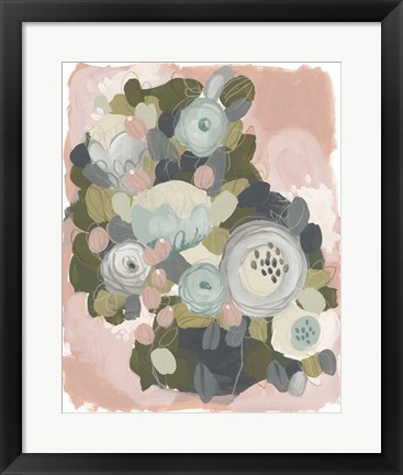 Framed Blossom Cascade I Print