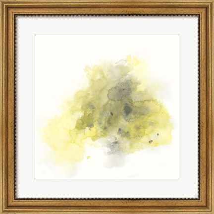 Framed Citron Cloud II Print