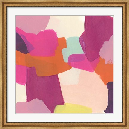 Framed Pink Slip II Print