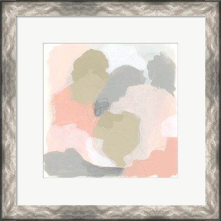Framed Pink Cloud II Print