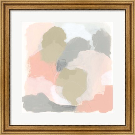 Framed Pink Cloud II Print