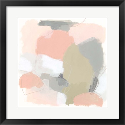 Framed Pink Cloud III Print