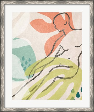 Framed Tropical Nude IV Print
