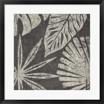Framed Tribal Palms IV Print
