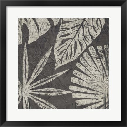 Framed Tribal Palms IV Print