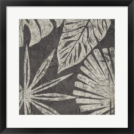 Framed Tribal Palms IV Print