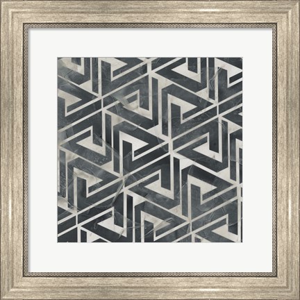 Framed Neutral Tile Collection II Print