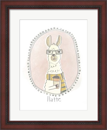 Framed Caffeinated Cutie II Print