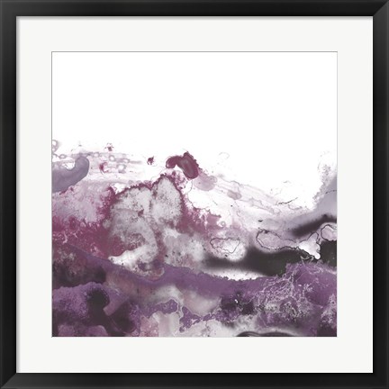Framed Orchid Wave III Print