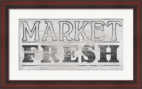 Framed Vintage Farmhouse Sign III Print