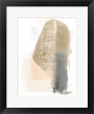 Framed Blush Abstract III Print