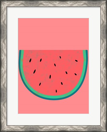 Framed Fruit Party VIII Print