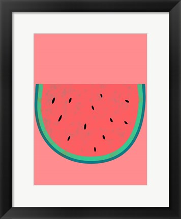 Framed Fruit Party VIII Print