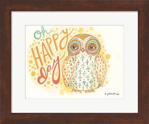 Framed Oh Happy Day Print