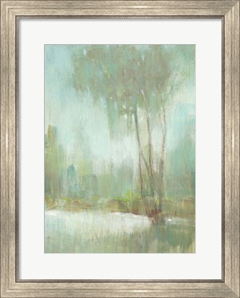 Framed Mist in the Glen II Print