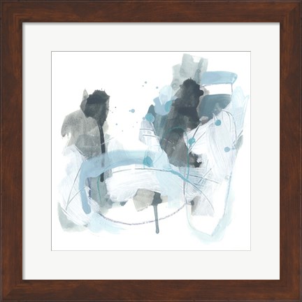 Framed Liquid Notation II Print