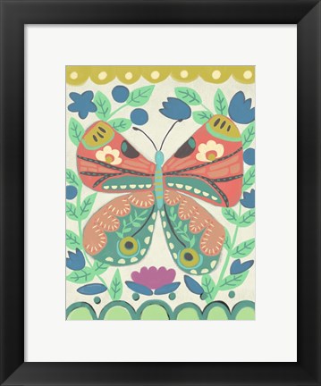 Framed Flutterfly I Print