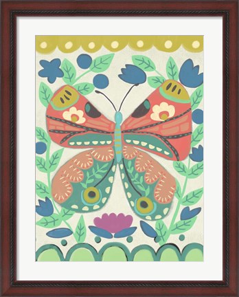 Framed Flutterfly I Print
