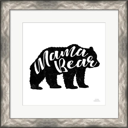 Framed Mama Bear Print