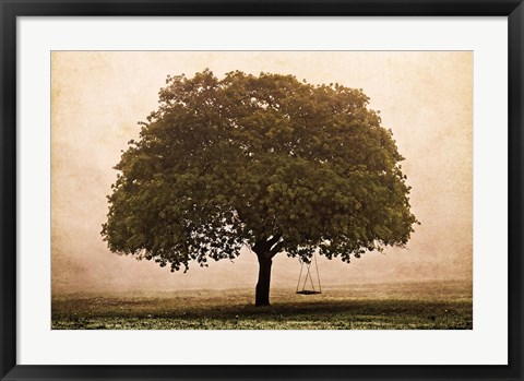 Framed Hopeful Oak Print