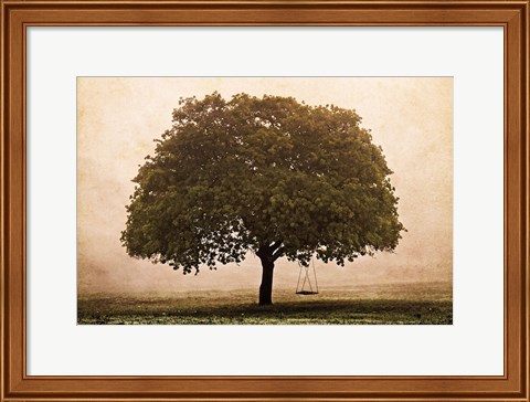 Framed Hopeful Oak Print