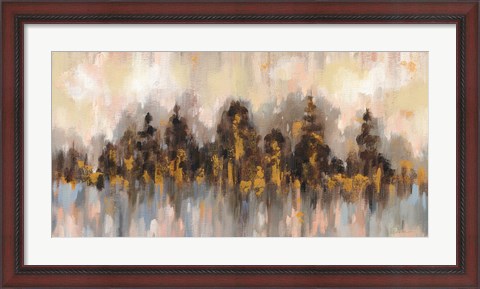 Framed Blushing Forest III Print