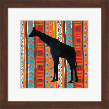 Framed African Animal III Print