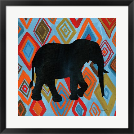 Framed African Animal I Print