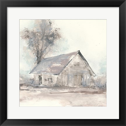 Framed Barn III Print