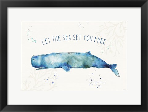 Framed Deep Sea I Print