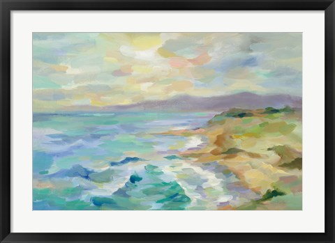 Framed Dunes by the Sea Print