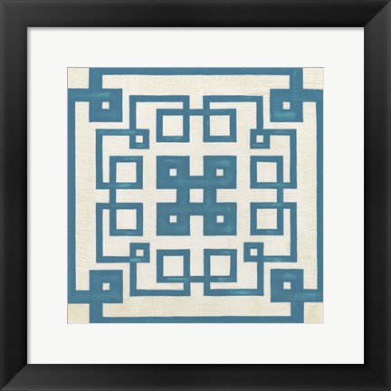 Framed Maze Motif VIII Print