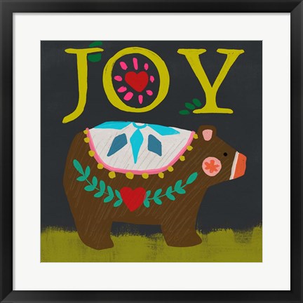 Framed Nordic Joy I Print