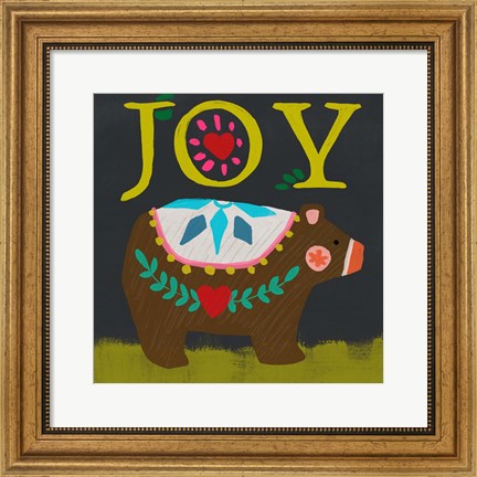 Framed Nordic Joy I Print