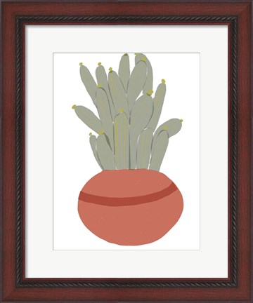 Framed Mod Cactus VIII Print