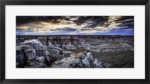Framed Red Canyon Lands 4 Print