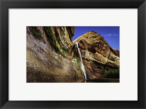 Framed Calf Creek Falls 2 Print