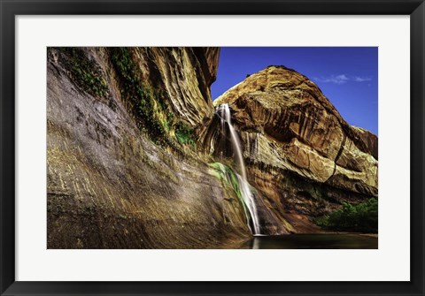 Framed Calf Creek Falls 2 Print