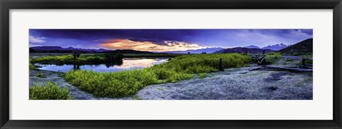 Framed Teton Landscape Print