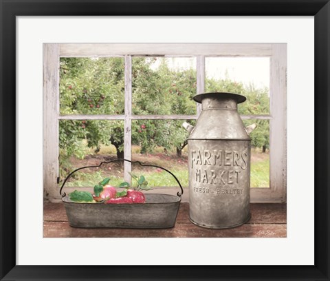 Framed Apple Orchard Print