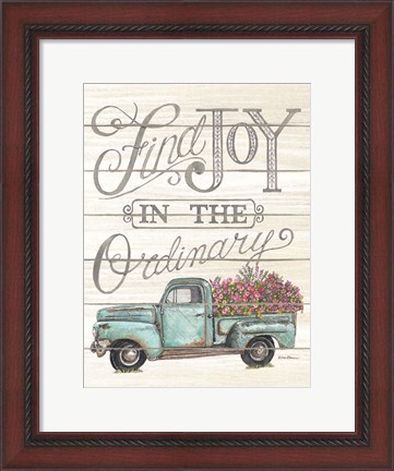 Framed Find Joy in the Ordinary Print