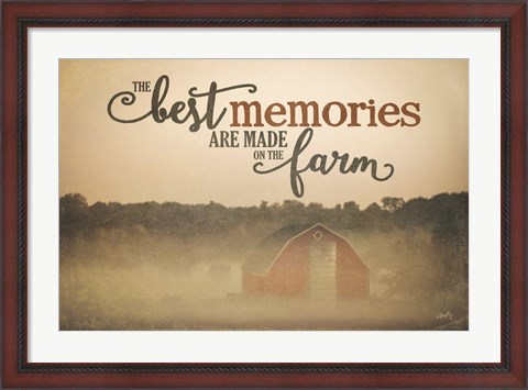 Framed Farm Memories Print