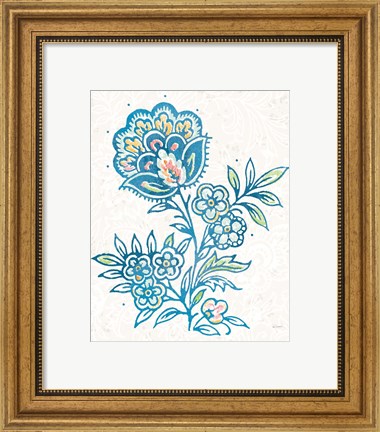 Framed Kala Flower II Print