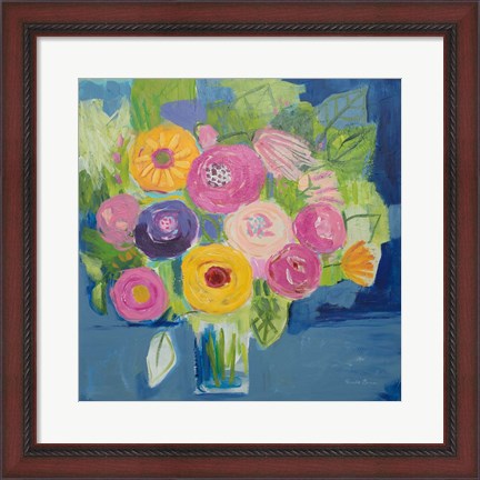 Framed Happy Bouquet Print
