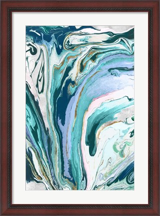Framed Marble Petroleum III Print