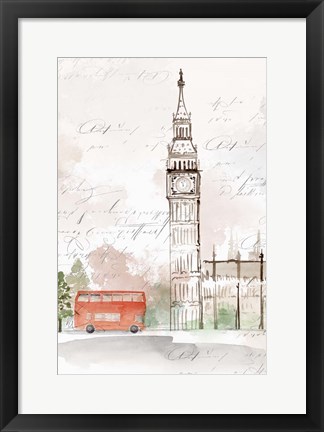 Framed Big Ben London Print